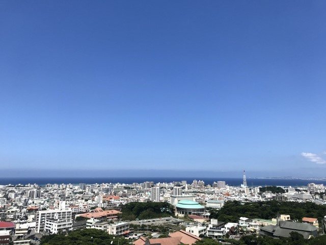 浦添市の風景