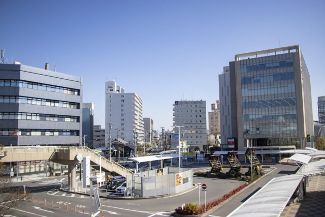 愛知県刈谷市の街並み(刈谷駅 北口)