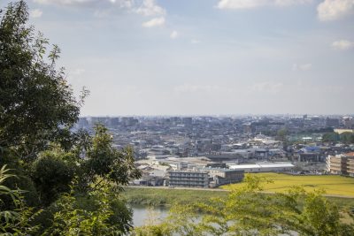 愛知県春日井市の街並み(春日井市　風景)