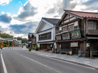 北海道江差町の有名ないにしえ街道にある旧中村家住宅