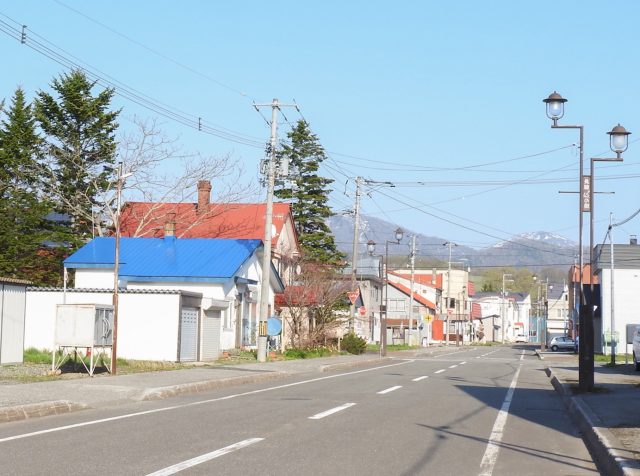 北海道中頓別町の田舎町