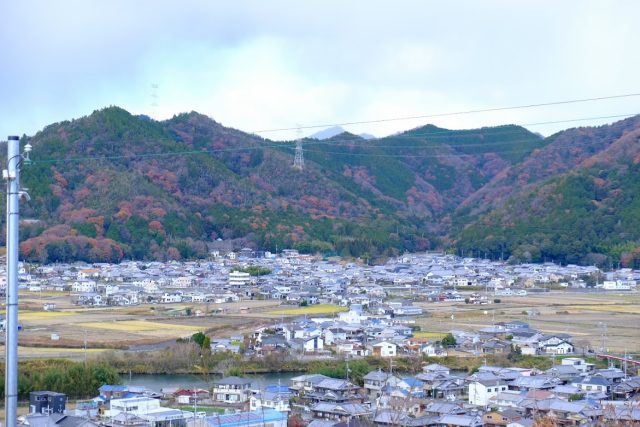 兵庫県福崎町の町並み