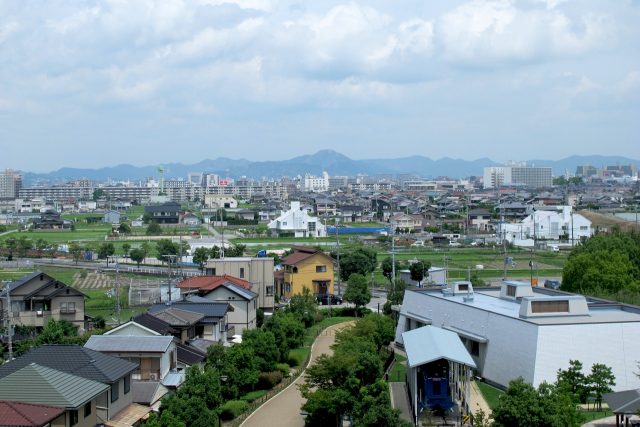 兵庫県播磨町の町並み