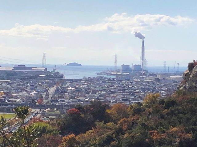 兵庫県高砂市の街並み(ほうらく島)