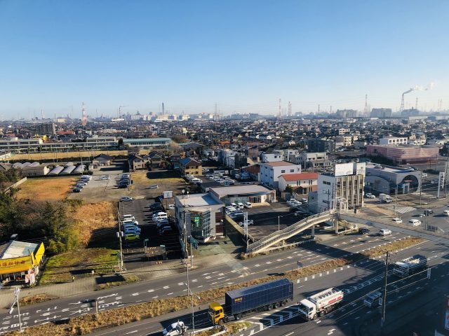 茨城県神栖市の町並み