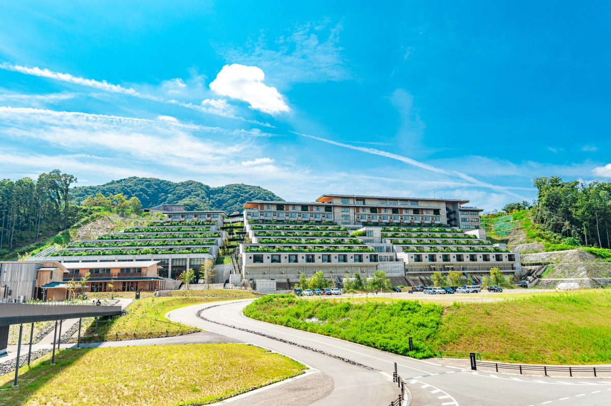 三重県多気町にあるVISONと自然の風景