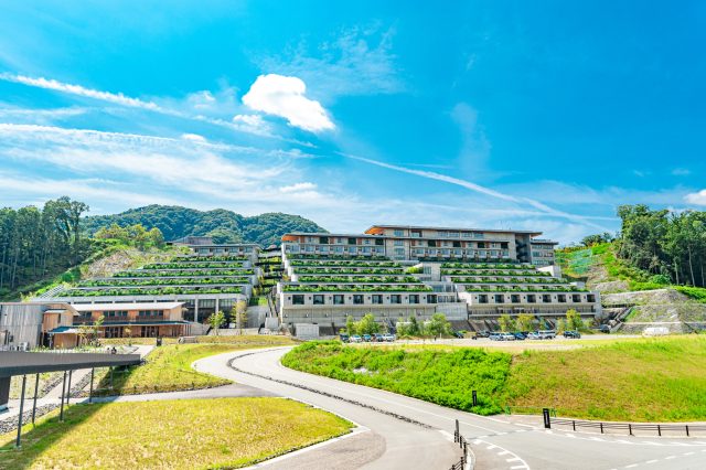 三重県多気町にあるVISONと自然の風景