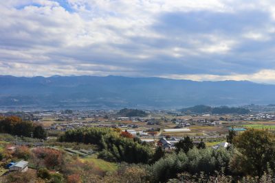 長野県高森町の風景