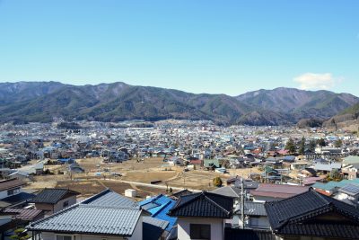 長野県辰野町の風景