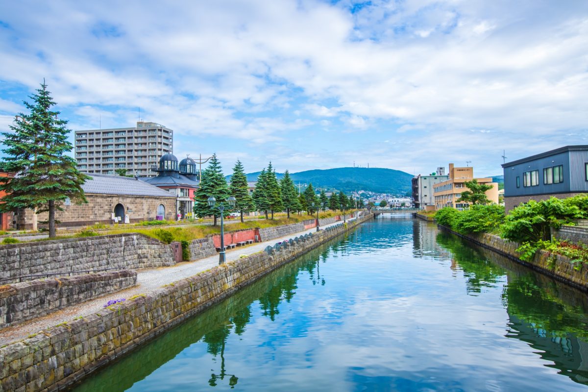 小樽運河の風景