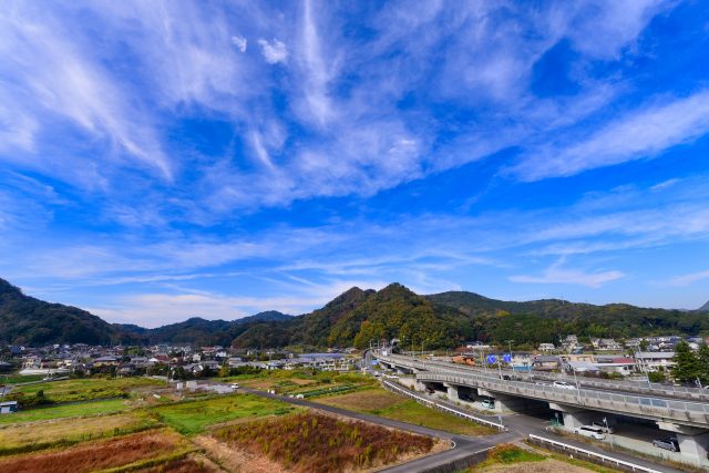 静岡県伊豆の国市の田舎の風景