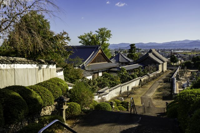 徳島県板野町にある四国八十八箇所5番　地蔵寺　五百羅漢への道