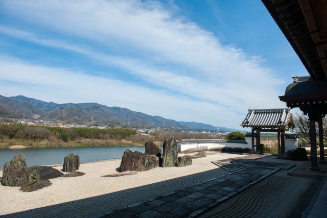 徳島県美馬市の街並み(四国八十八景)